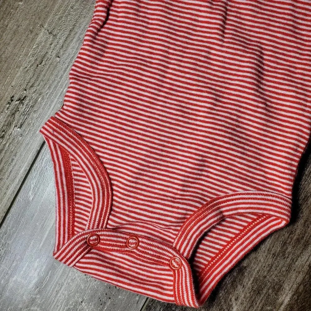 Carter's 3 Piece Baby Boy 6m Top Bundle 100% Cotton Red Blue NWOT